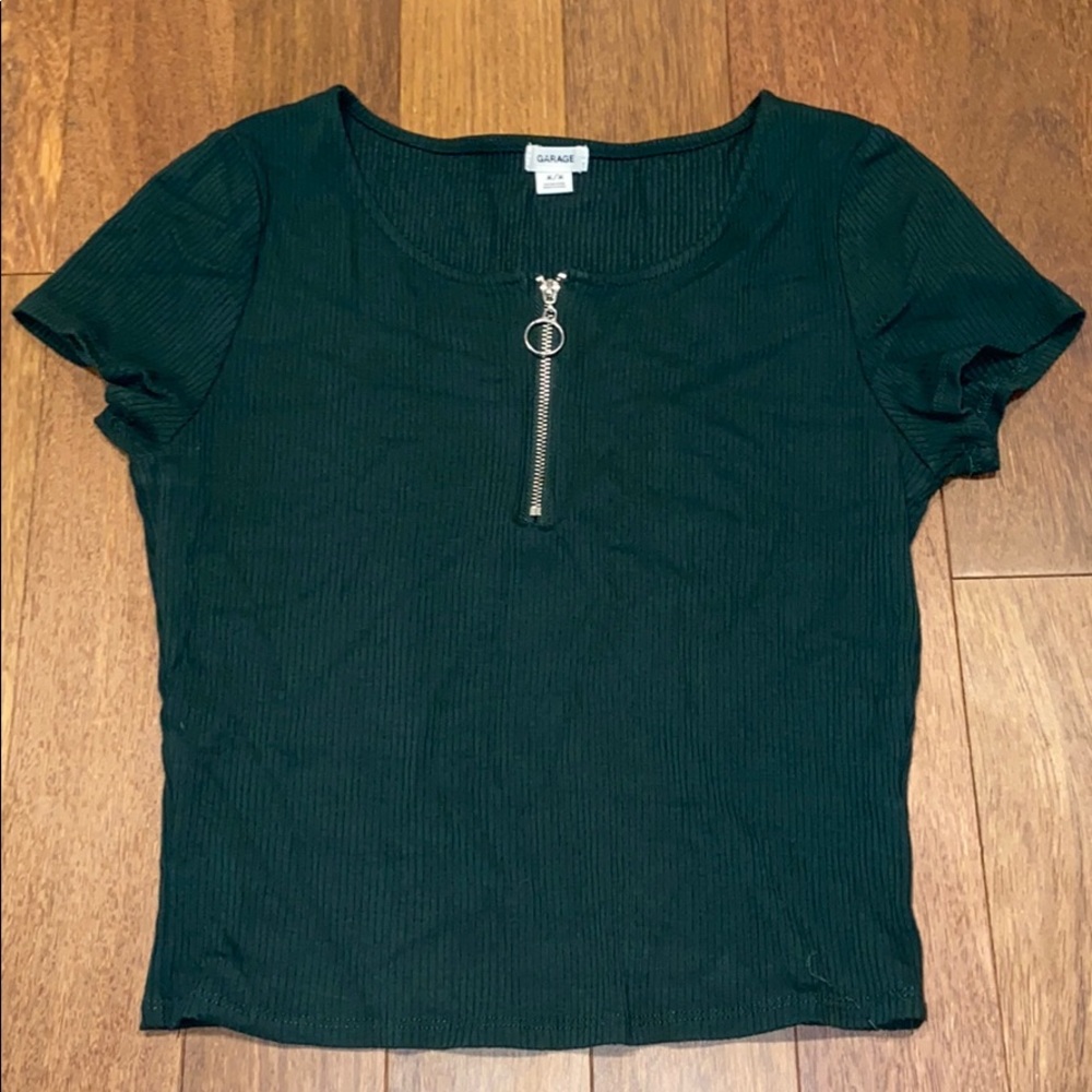 garage crop top
